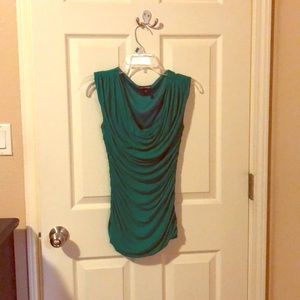 Express fitted drape top